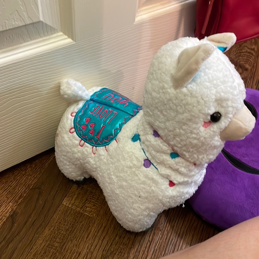 Llama love you lots stuffed animal